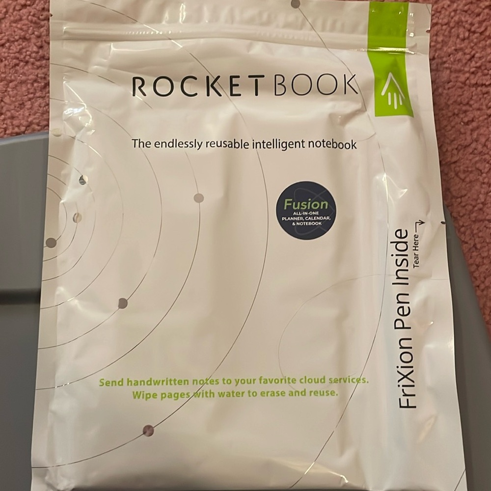 New in bag Rocketbook